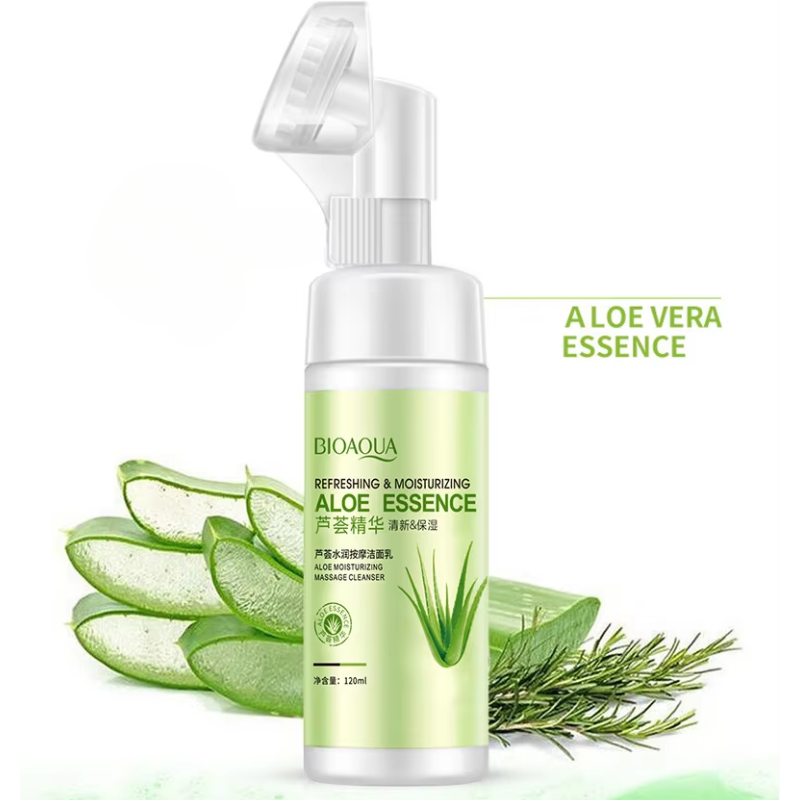 Espuma Facial Hidratante de Aloe Vera