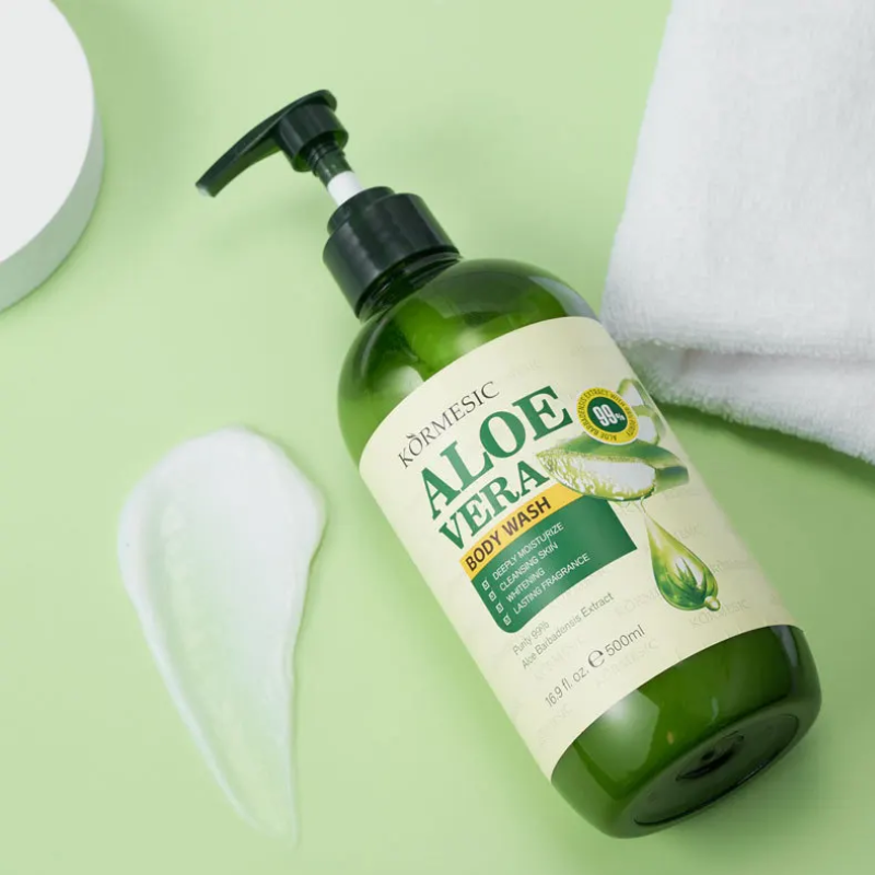 Jabón Líquido Corporal Kormesic Aloe Vera – 500 ml