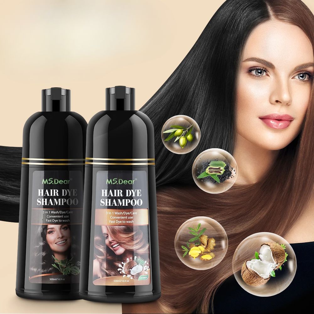 Champú Natural para Cubrir Canas – 500 ml