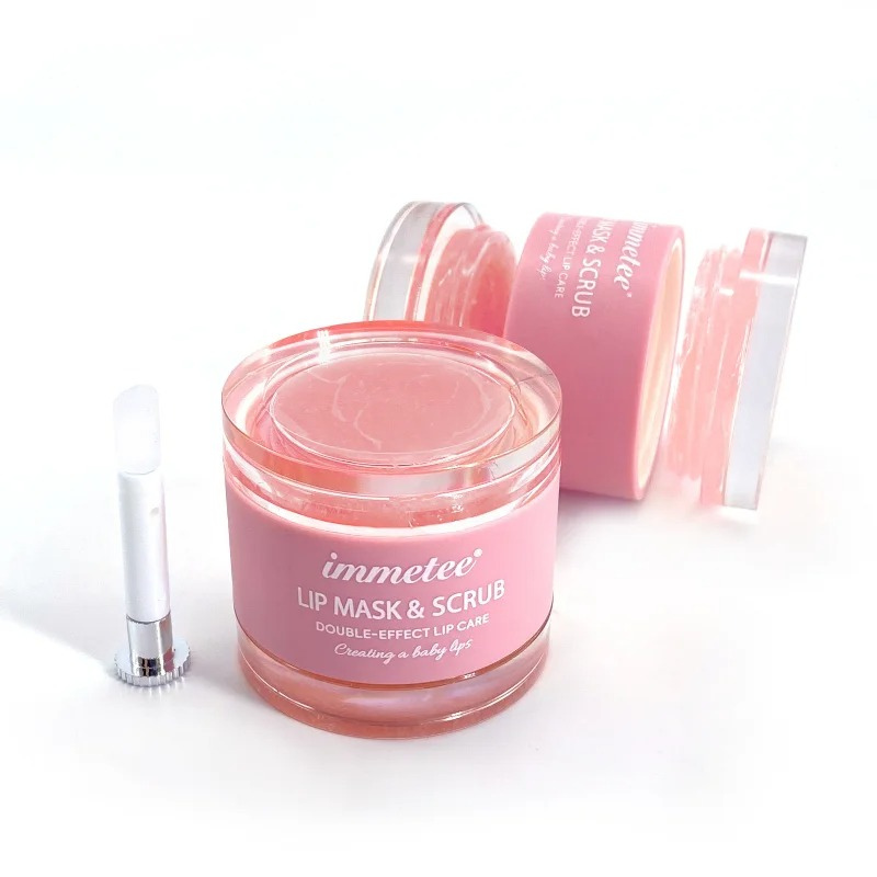 Bálsamo Labial 2 en 1 con Exfoliante y Mascarilla Nocturna