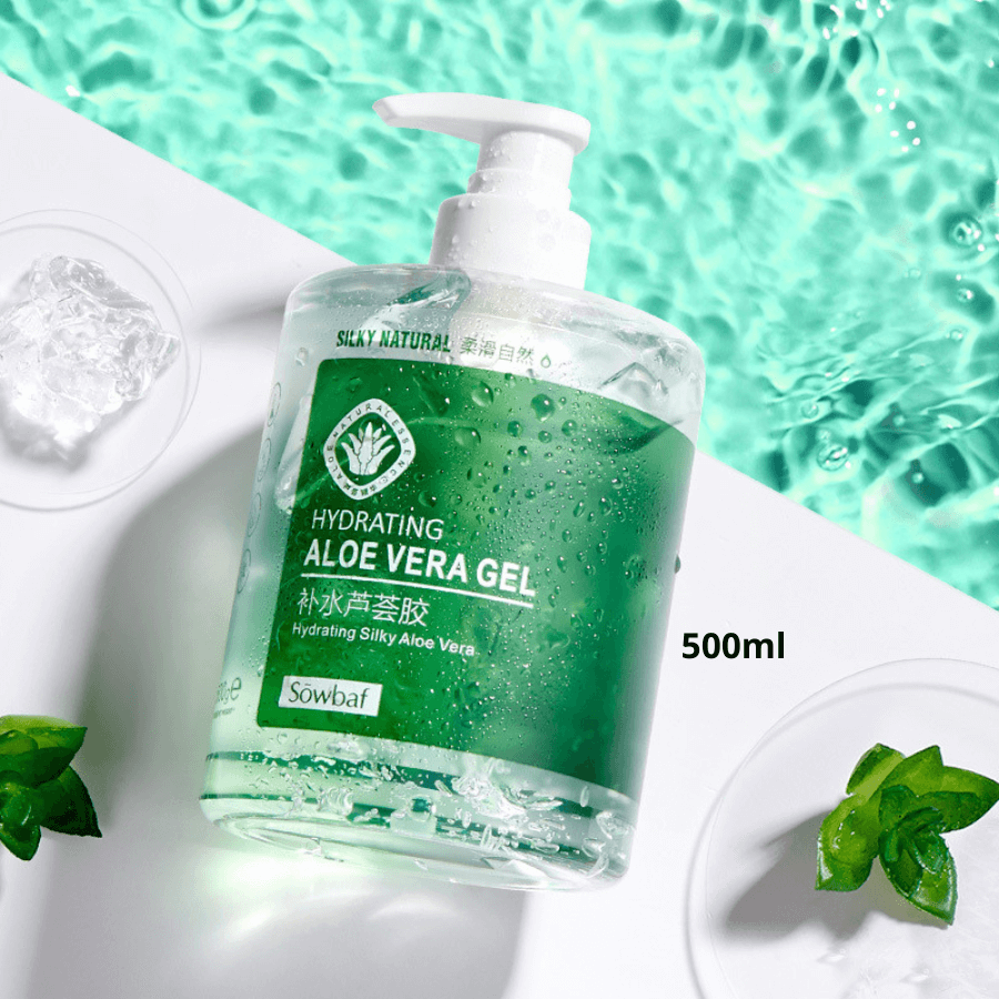 Gel Hidratante de Aloe Vera (Rostro, Manos, Cabello, Cuerpo)