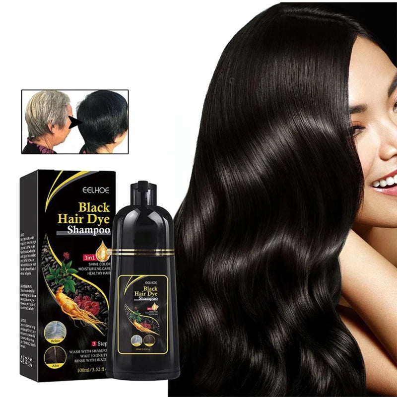 Champú Colorante de Hierbas Naturales para Canas